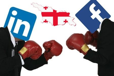 ქართული Linkedin და ქართული Facebook